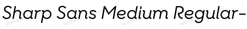 Sharp Sans Medium Regular字体转换 Sharp Sans Medium Regular字体转换